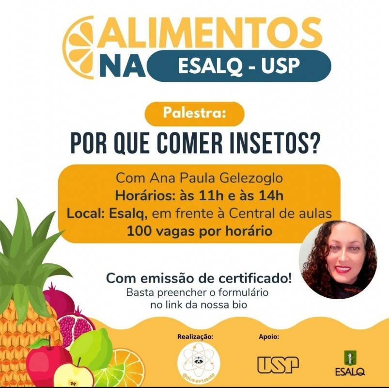O IFDrs apoia o evento: Alimentos na ESALQ - USP