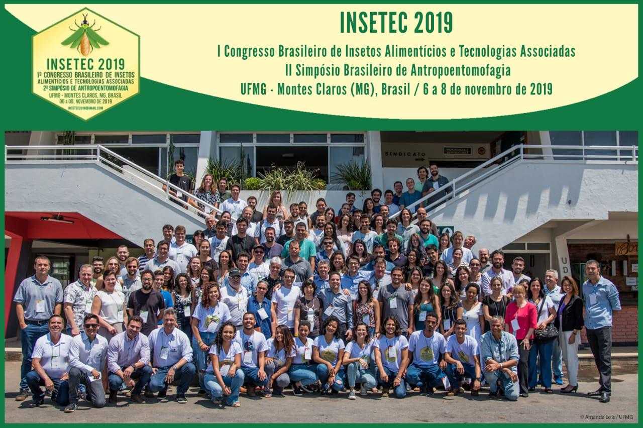 Co-organização do Insetec 2019 – com a UFMG Campus Montes Claros